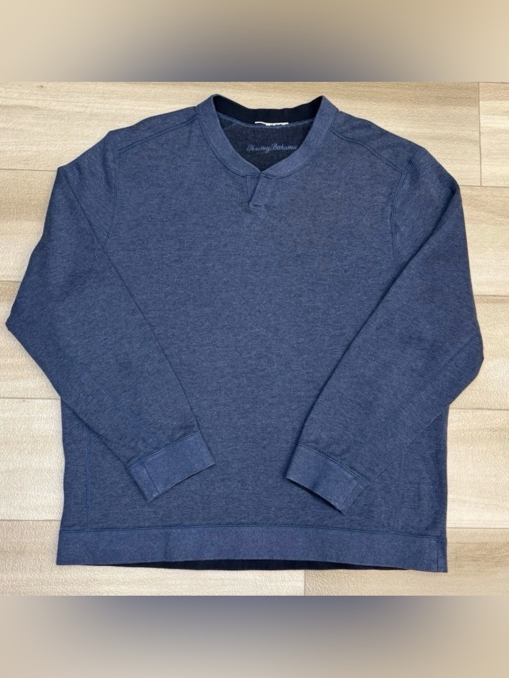 Tommy Bahama New Flip Coast Abaco
Sweatshirt Men's XXL Reversible Blue No Tags